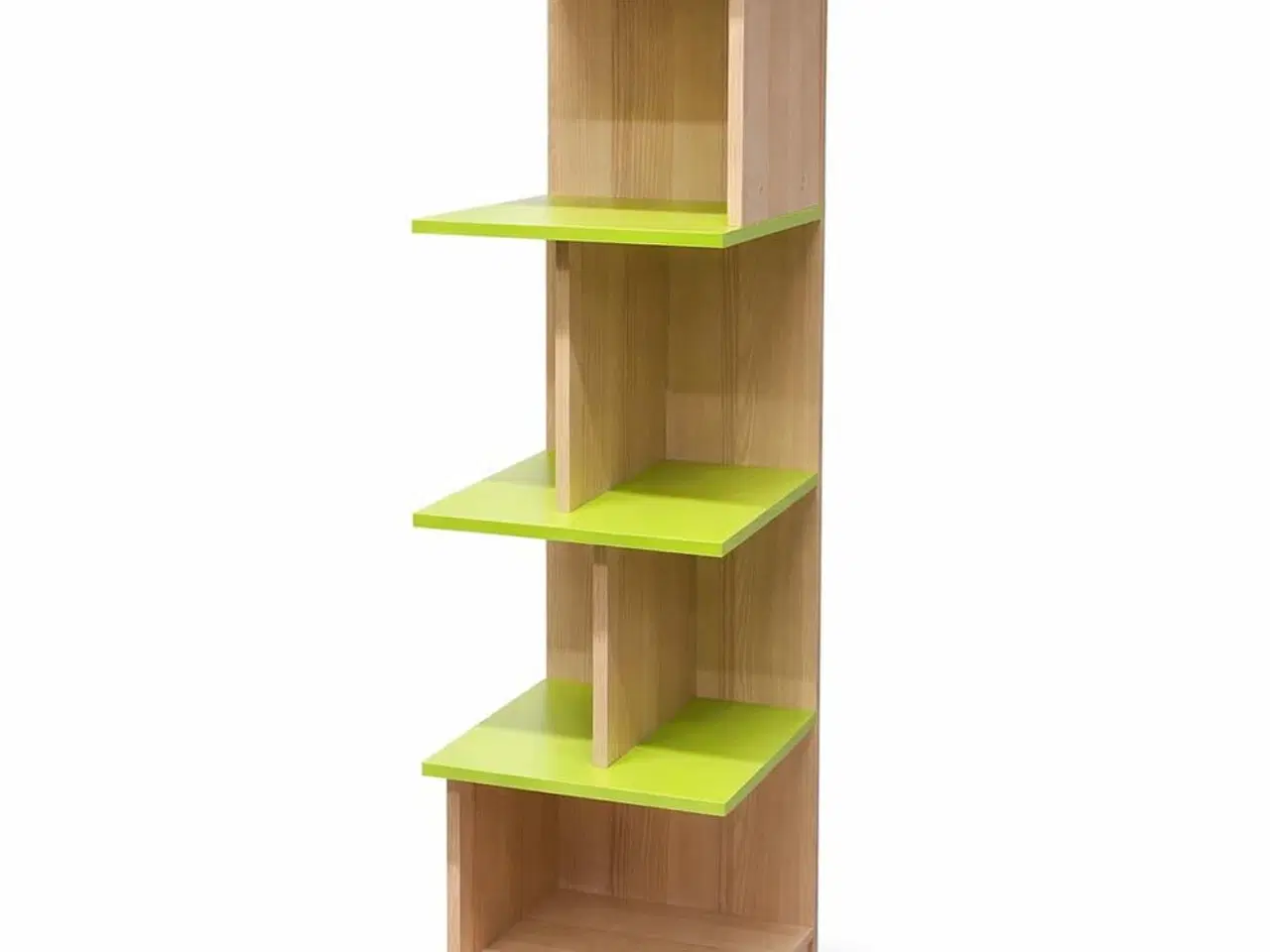 Billede 6 - Børneværelses møbelsæt skab og reoler træ lys træf