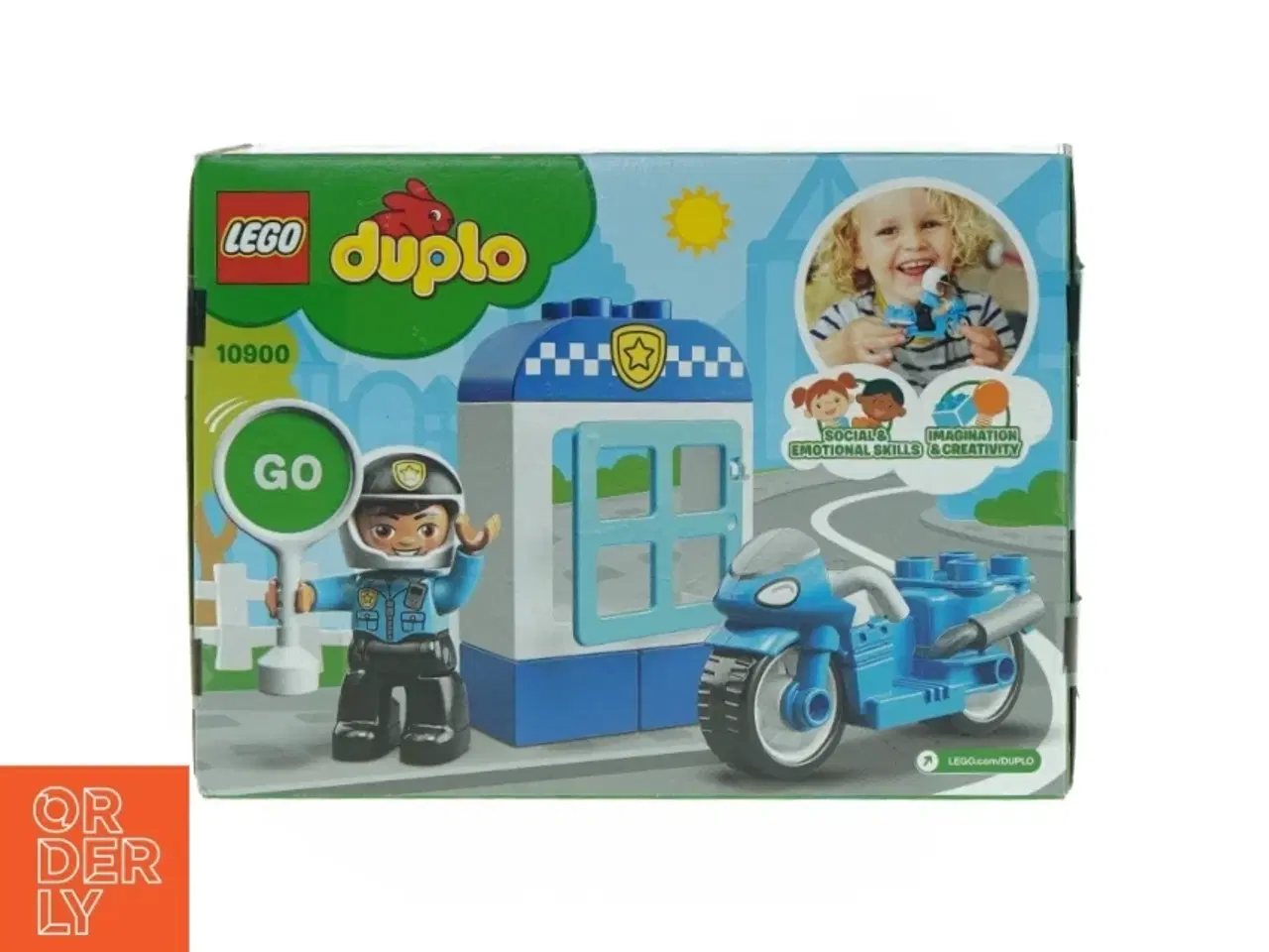 Billede 4 - Dubu politimand (modelnummer 1 0 9 0 0)50 fra Lego (str. 13 cm x 20 cm x 6 cm)