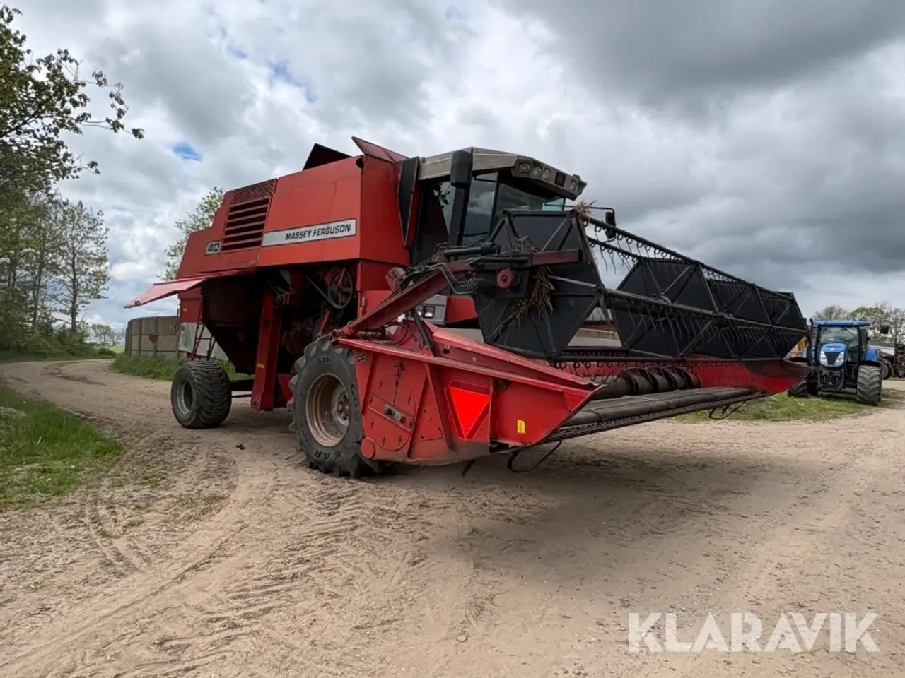 Billede 3 - Mejetærsker Massey Ferguson MF 40