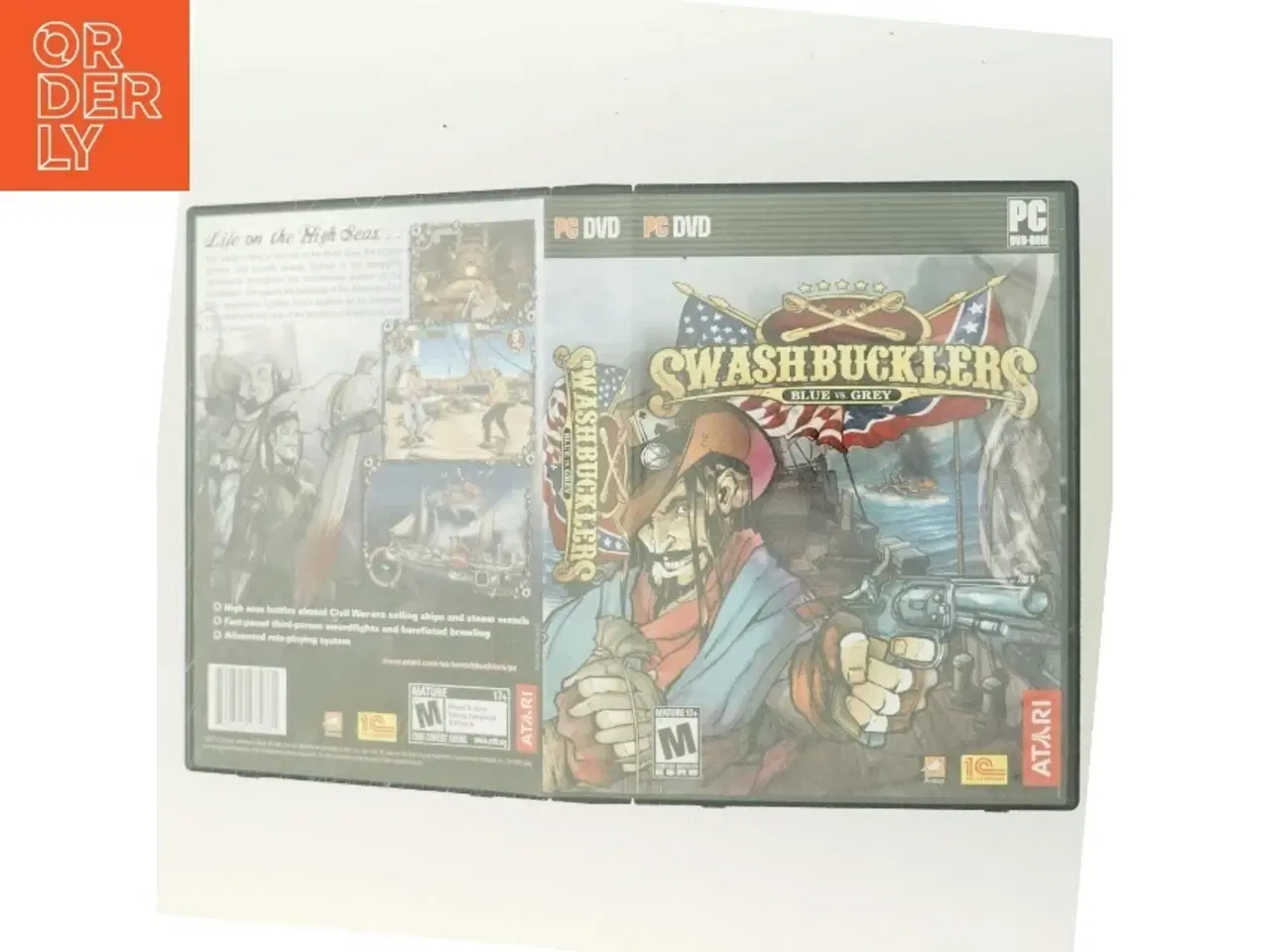 Billede 5 - PC spil - Swashbucklers Blue & Grey fra Atari
