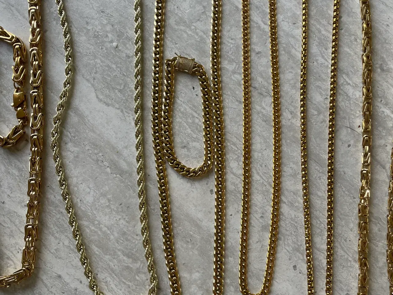 Billede 5 - Forskellige 14kt goldfilled smykker