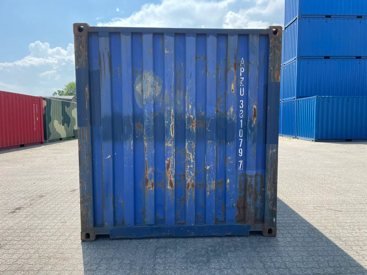 Billede 4 - 20 fods Container- ID: APZU 331079-7