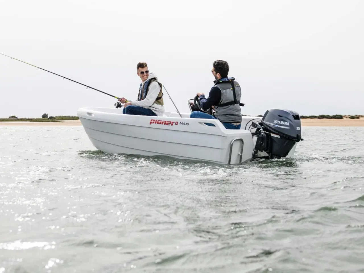 Billede 3 - Yamaha 15 HK - Fjernbetjening, Elektrisk start, Power tilt