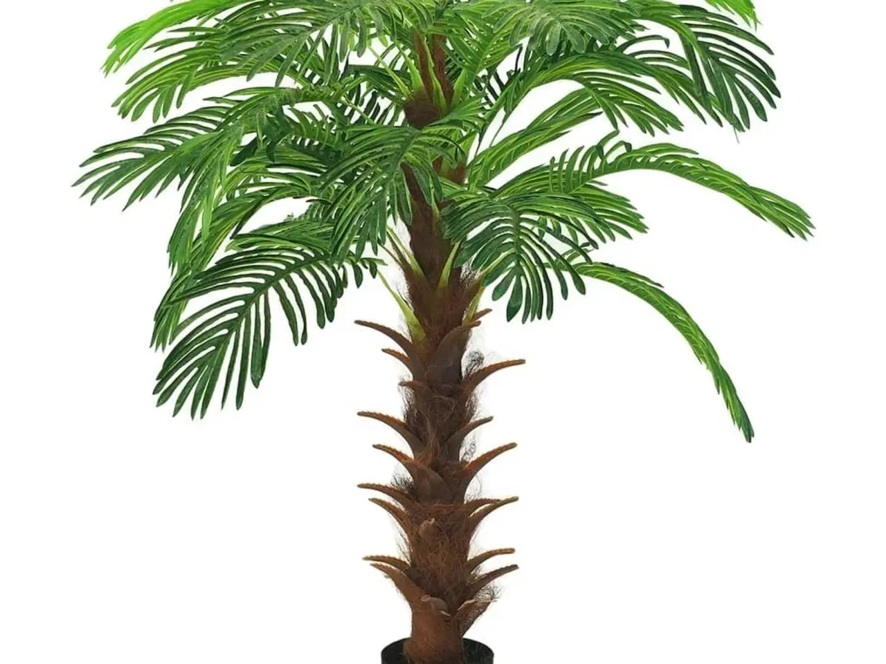 Billede 1 - Kunstig cycaspalme med potte 140 cm grøn
