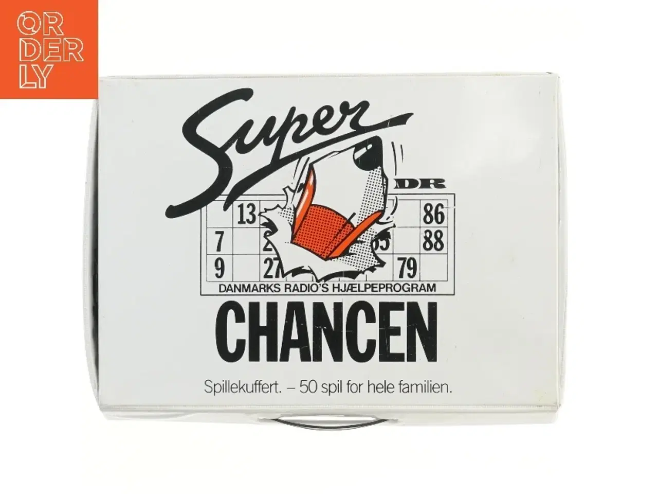 Billede 1 - Super Chancen spillekuffert fra DR (str. 40x29,5 cm)