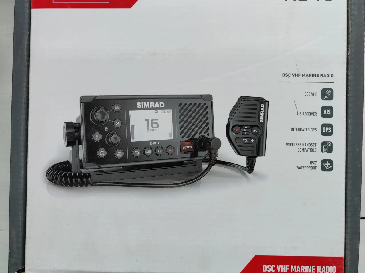 Billede 1 - Simrad RS40 Marine DSC VHF radio