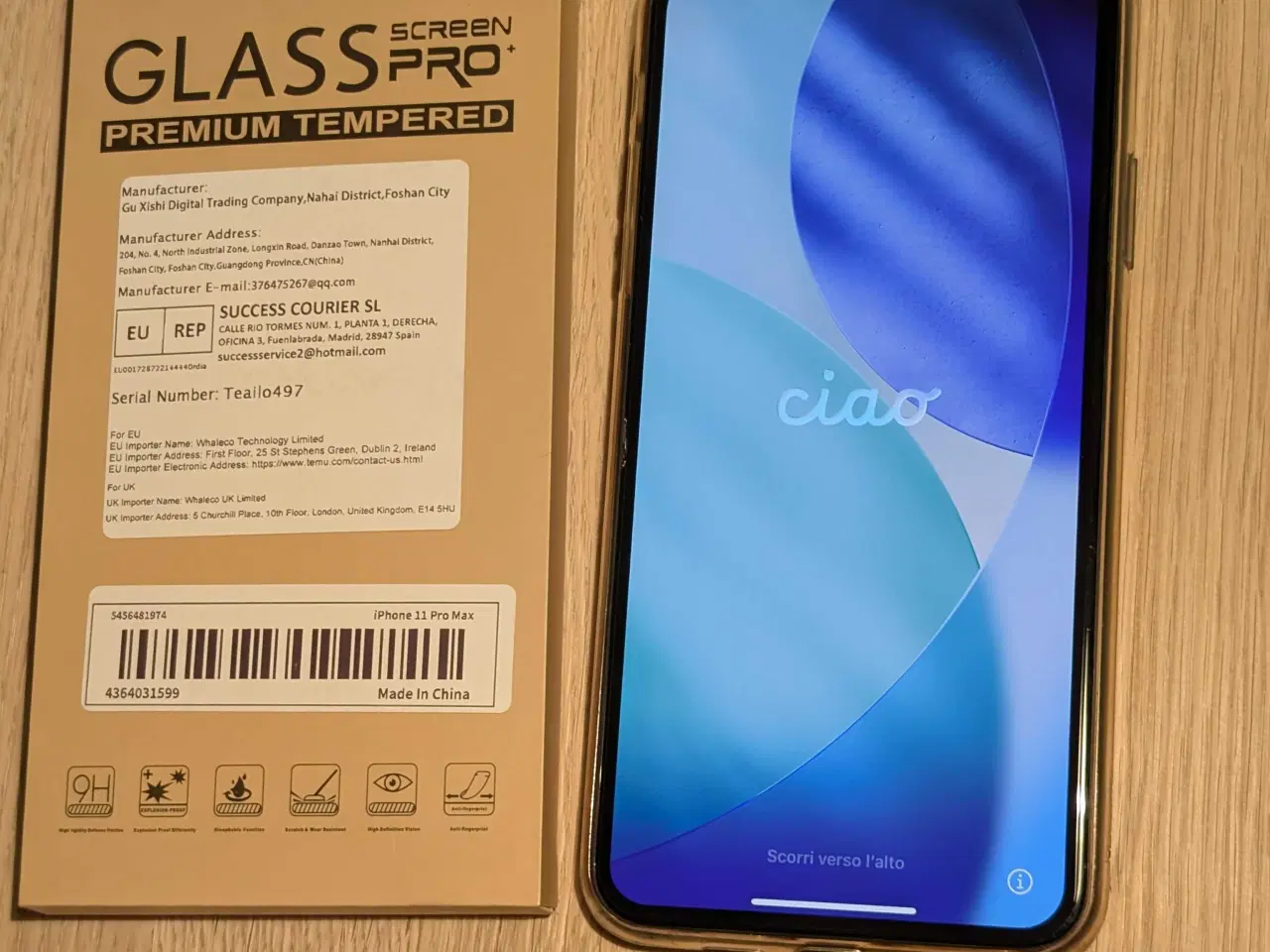 Billede 1 - iPhone 11 pro max 256 GB, fungerer korrekt!