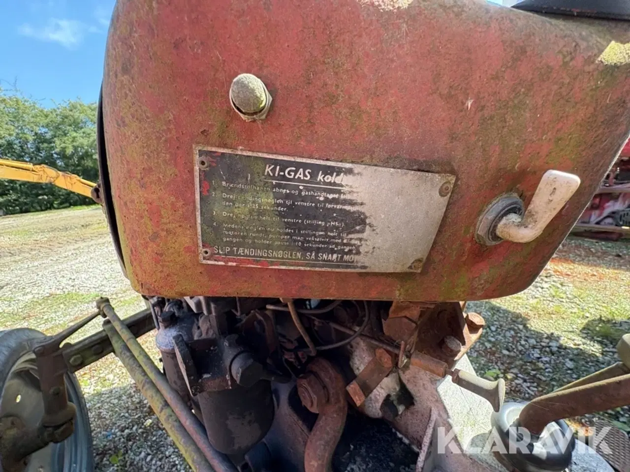 Billede 9 - Veterantraktor Massey-Ferguson