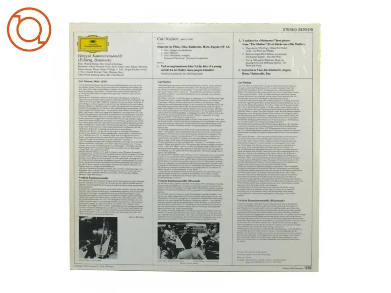 Billede 2 - Carl Nielsen fra Deutsche Grammaphon Afstand (str. 30 cm)
