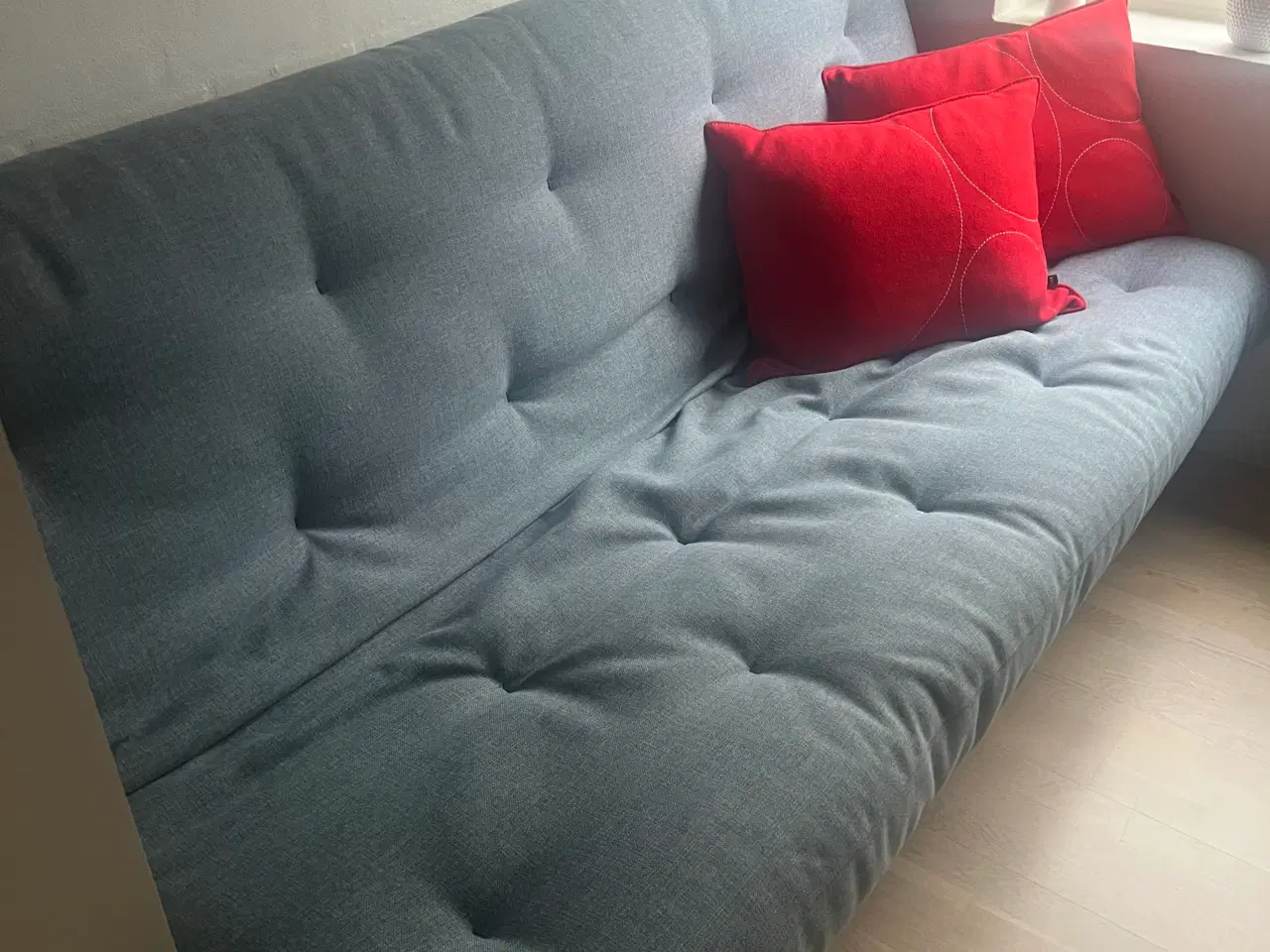 Billede 2 - Lyseblå sovesofa fra innovation 