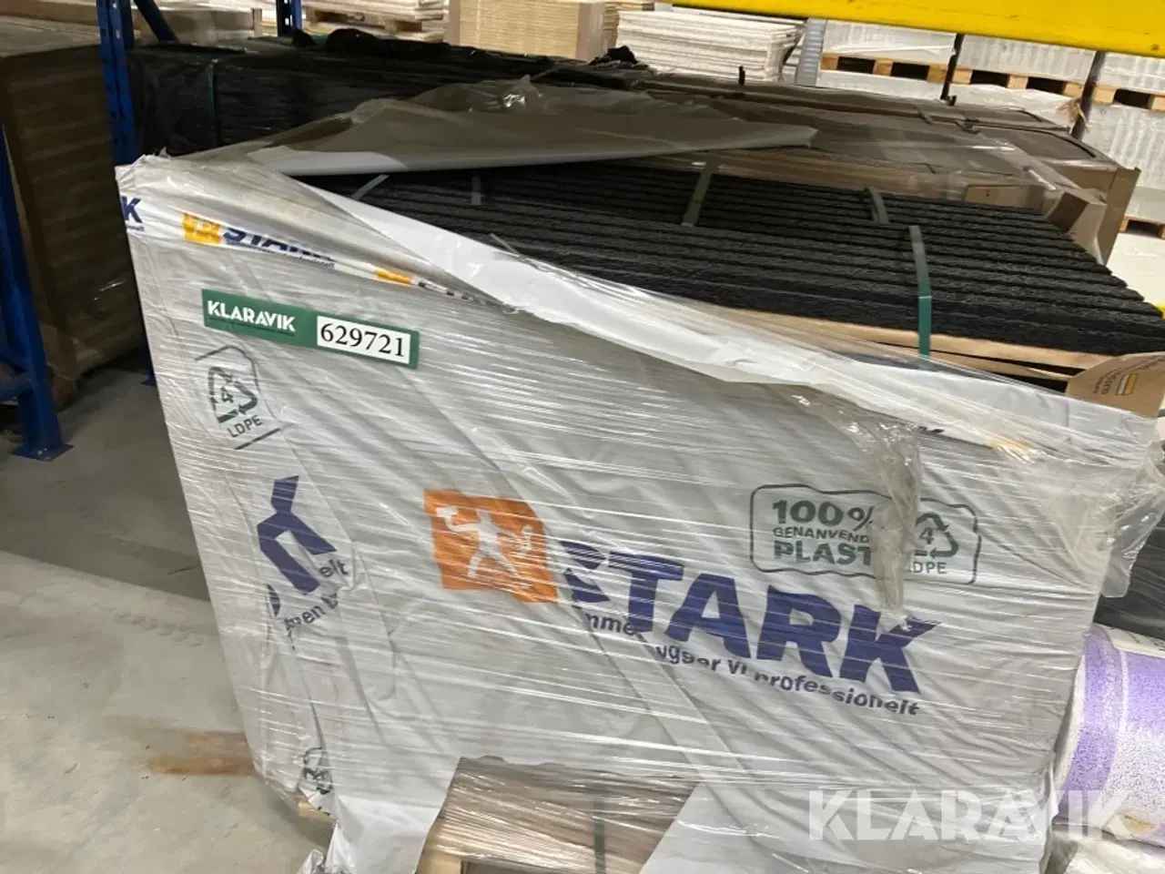 Billede 2 - Troldtekt plader Troldtekt Grå multifin med spor 28 styk