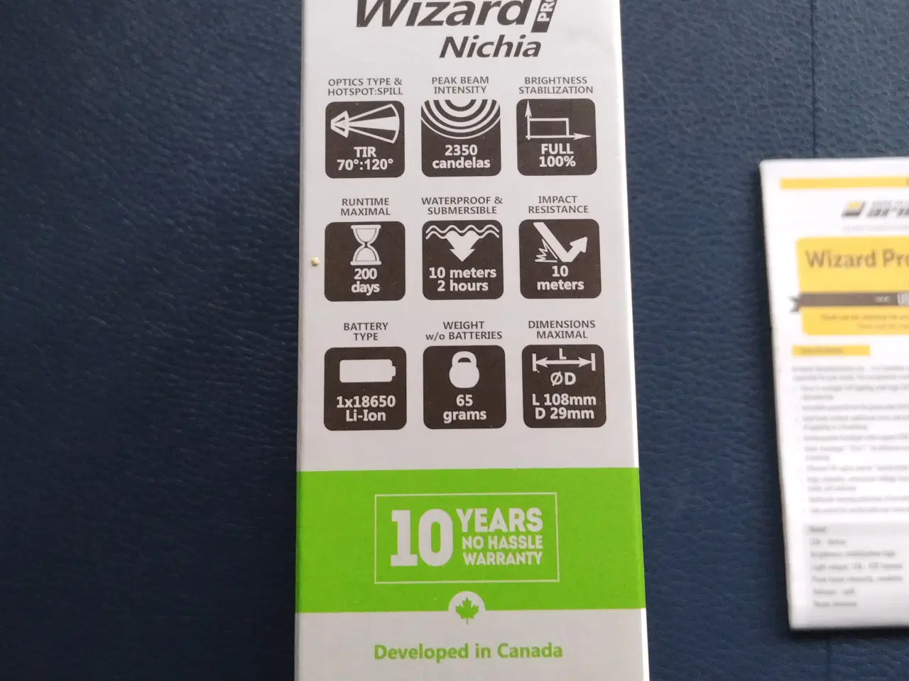 Billede 5 - Armytek Wizard Pro lommelygte pandelampe lampe