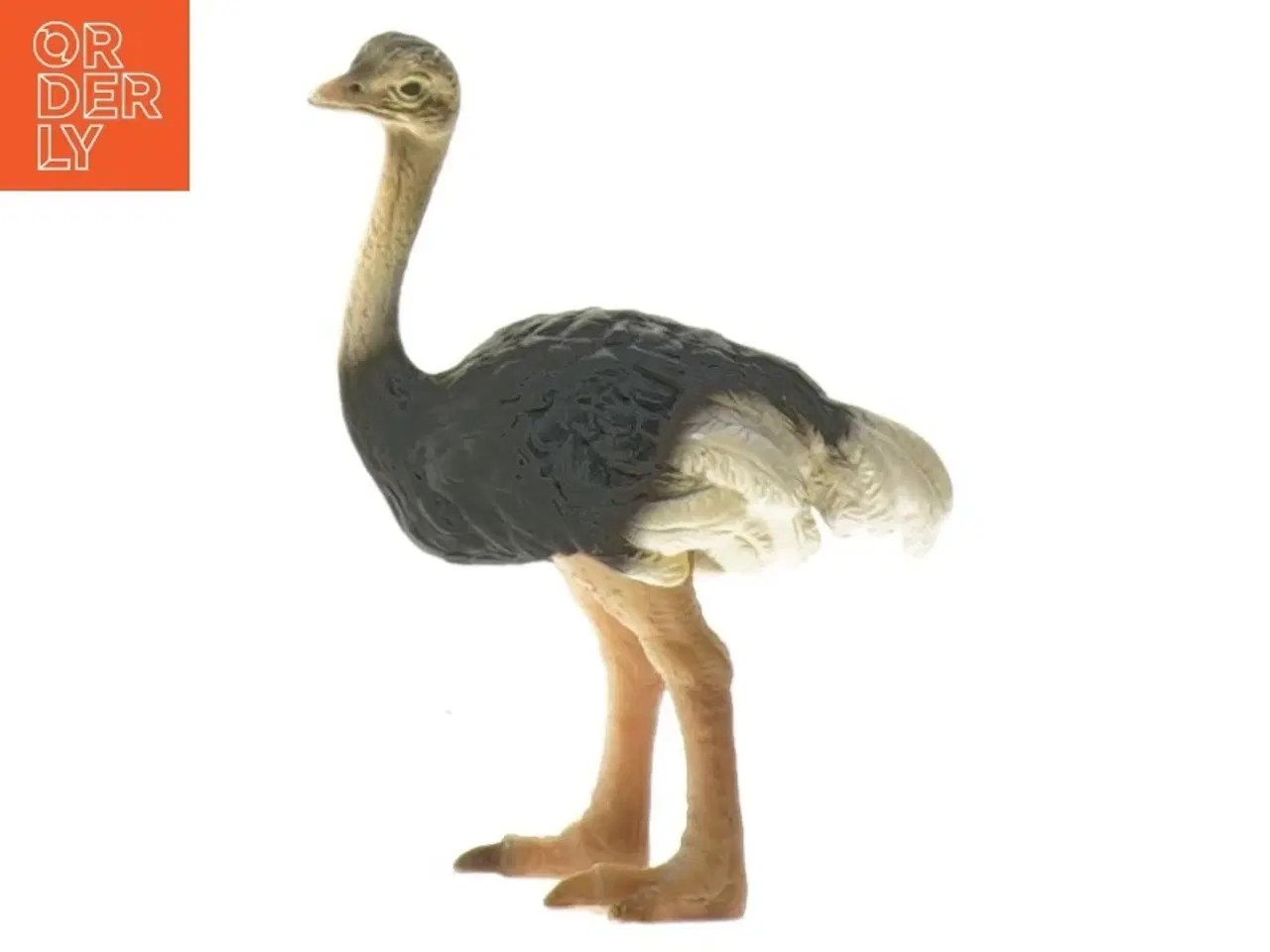 Billede 1 - Plastik struds figur (str. 9 cm)
