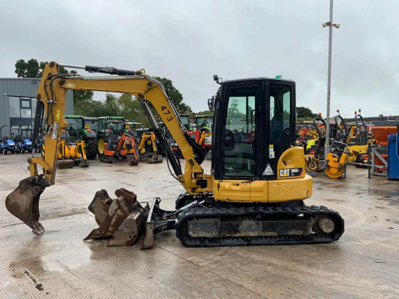 Billede 2 - 2018 CAT 305 E2.CR
