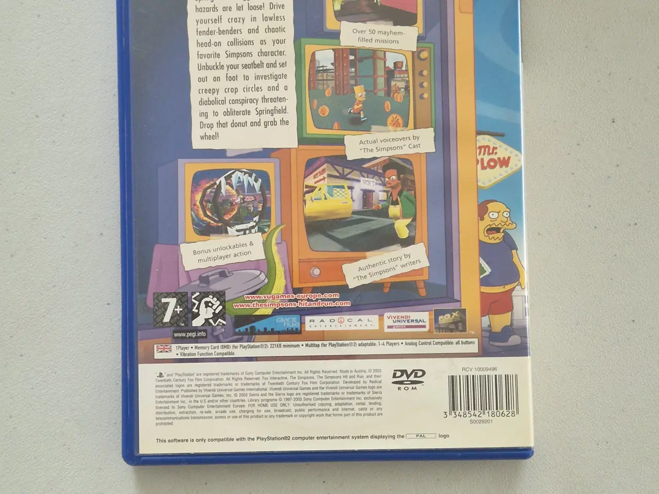 Billede 2 - The Simpsons Hit & Run - PlayStation 2