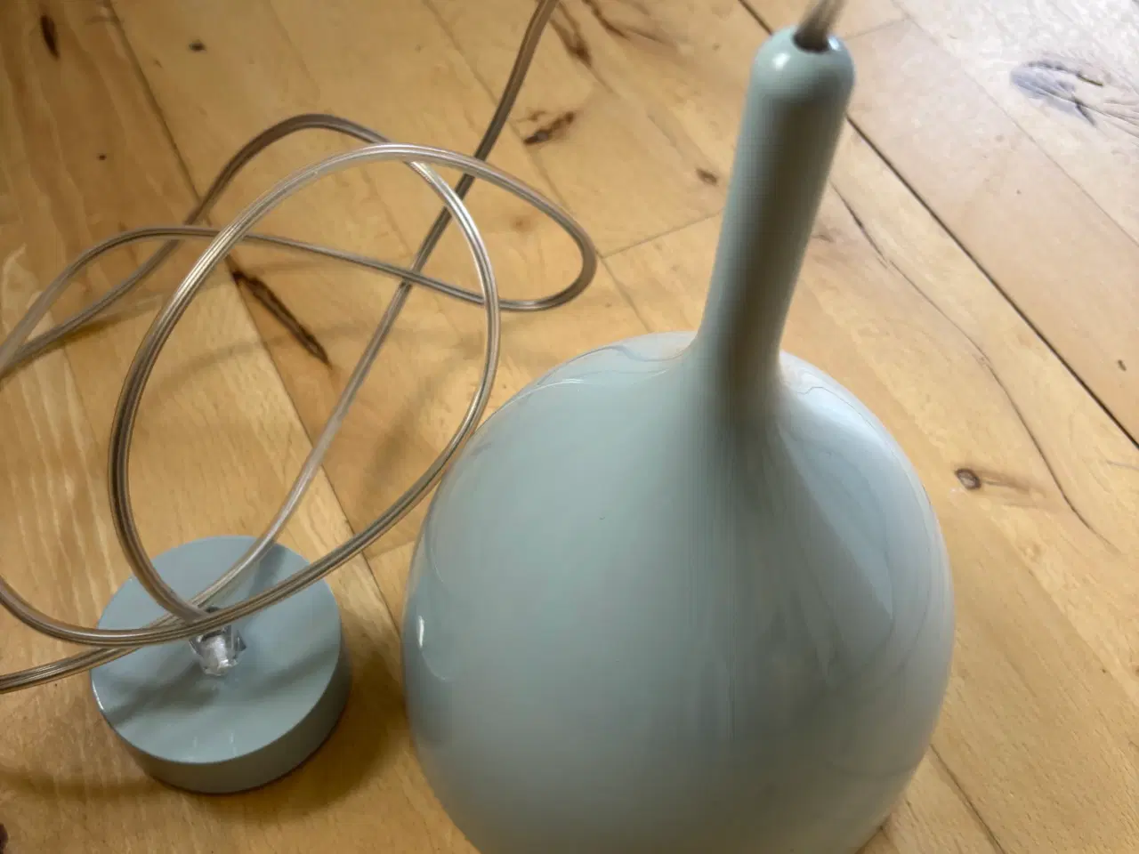 Billede 3 - Lyseblå køkkenlampe velholdt
