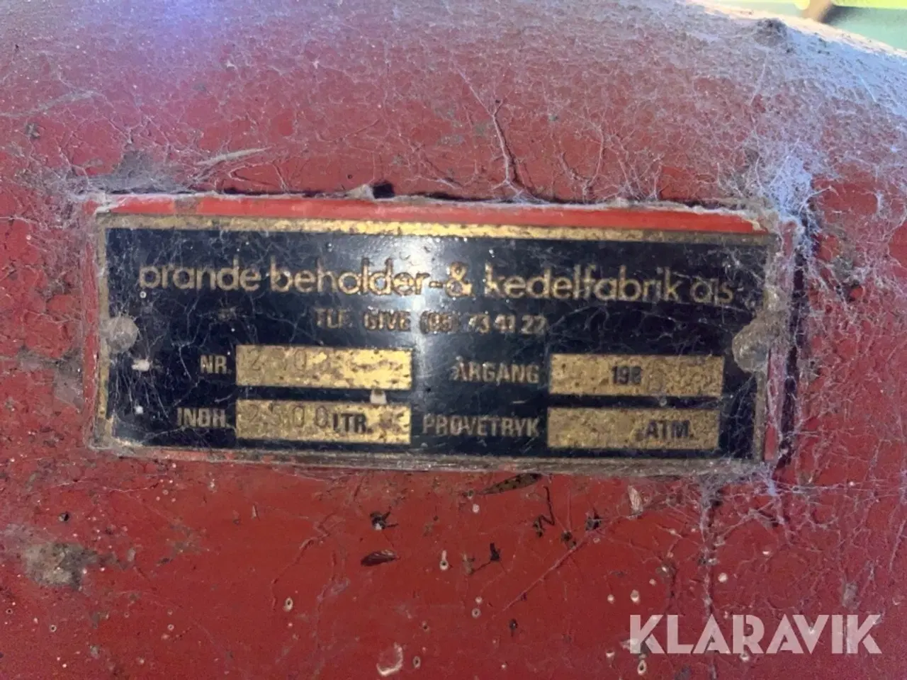 Billede 7 - Dieseltank Brande Beholder Og Kedelfabrik 2500