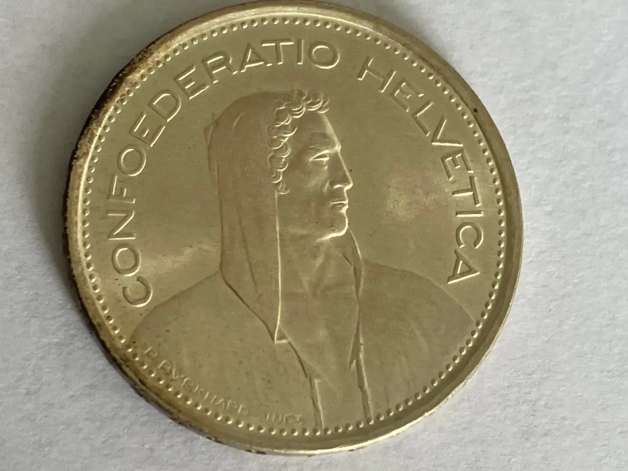 Billede 2 - 5 Francs Switzerland 1967 B