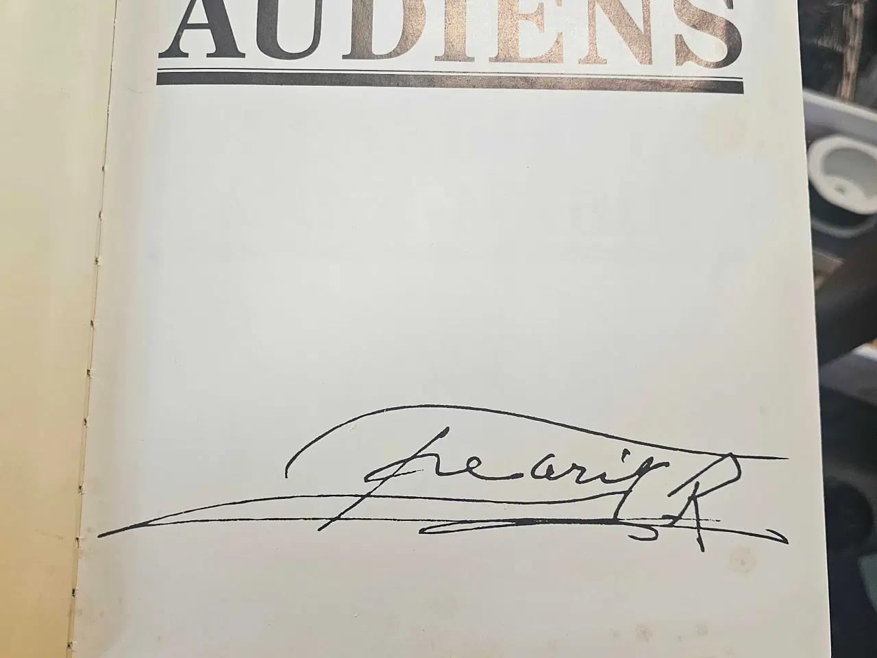 Billede 2 - Audiens Kong Frederik IX