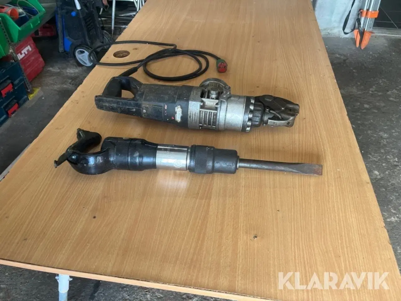 Billede 4 - Jernklipper og lufthammer 2 styk