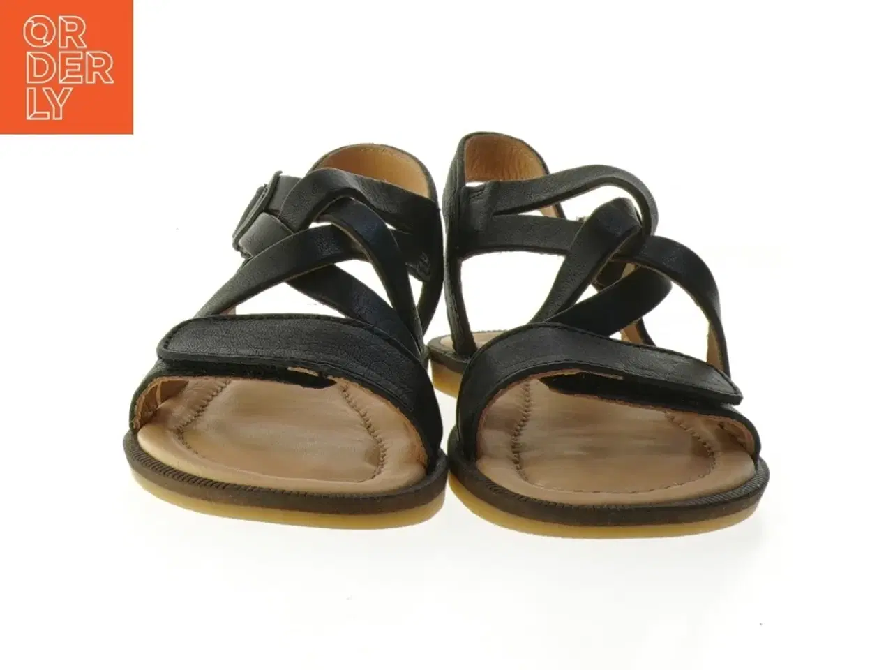 Billede 4 - Børnesandaler sorte fra Bisgaard (str. 31 )