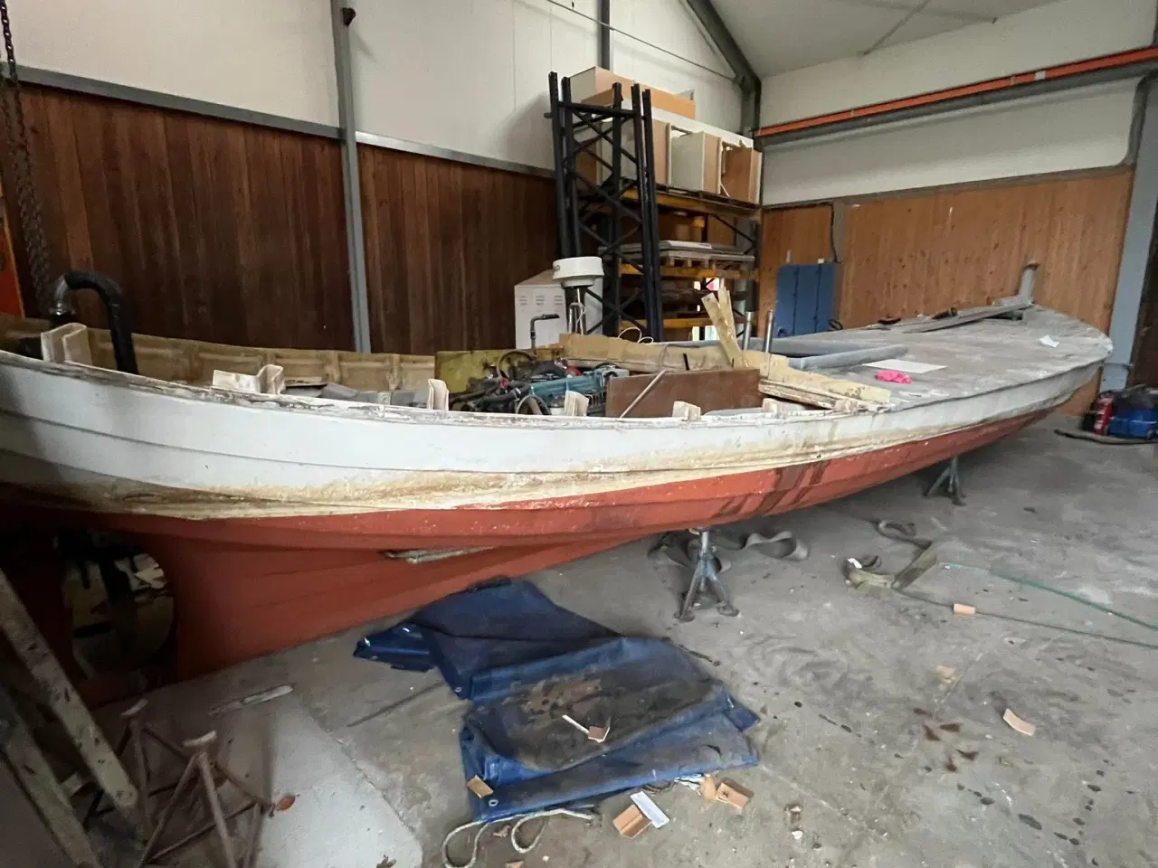 Billede 3 - 33 fod glas fiber båd, Renoverings projekt