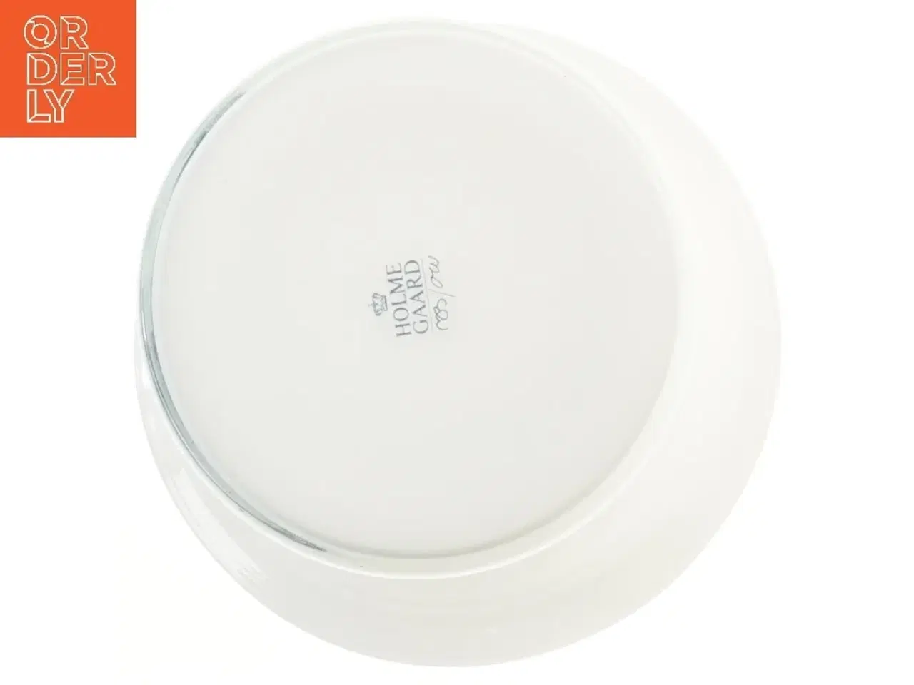 Billede 2 - Holmegaard urtepotteskjuler med rytter motiv fra Holmegaard (str. Ø 19x16 cm)