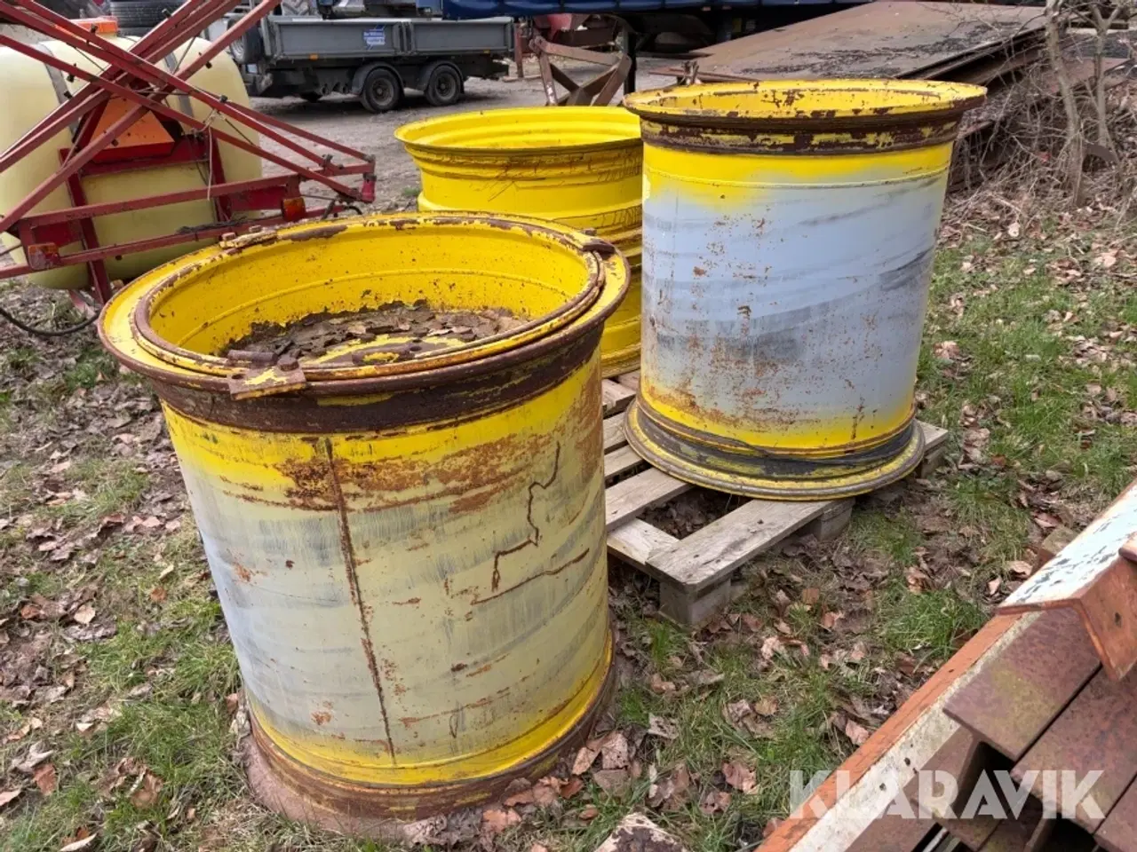 Billede 1 - Landbrugs fælge 2 styk