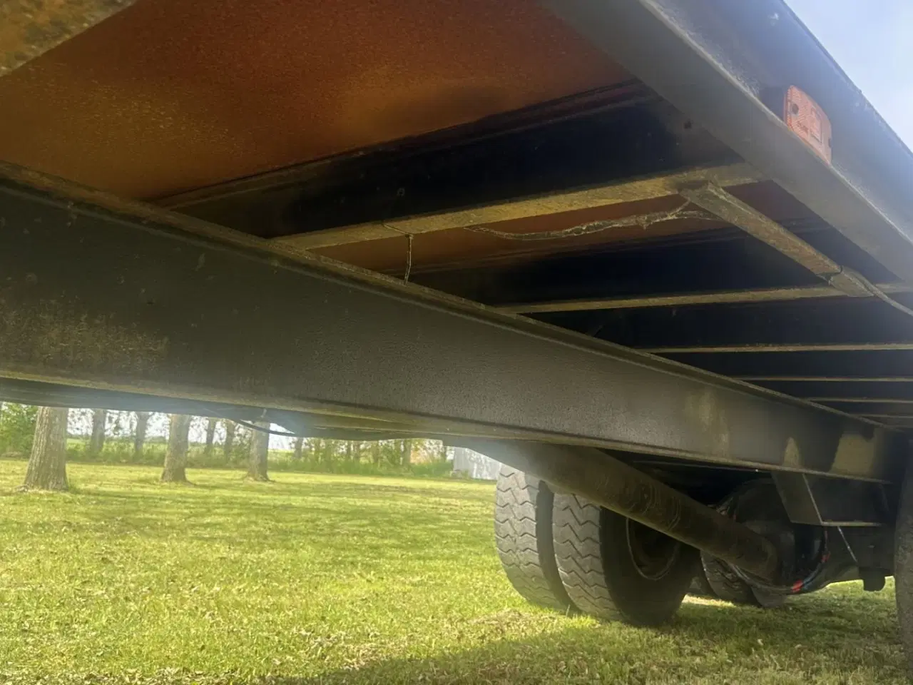Billede 8 - Scania 12 meter halmvogn med hydraulisk ræk.