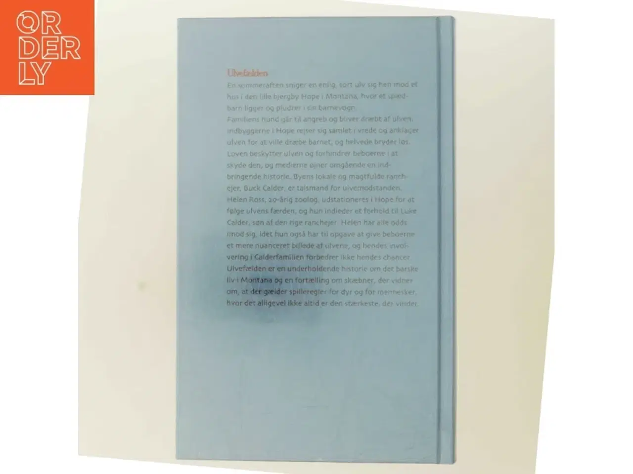 Billede 3 - Ulvefælden af Nicholas Evans (Bog)