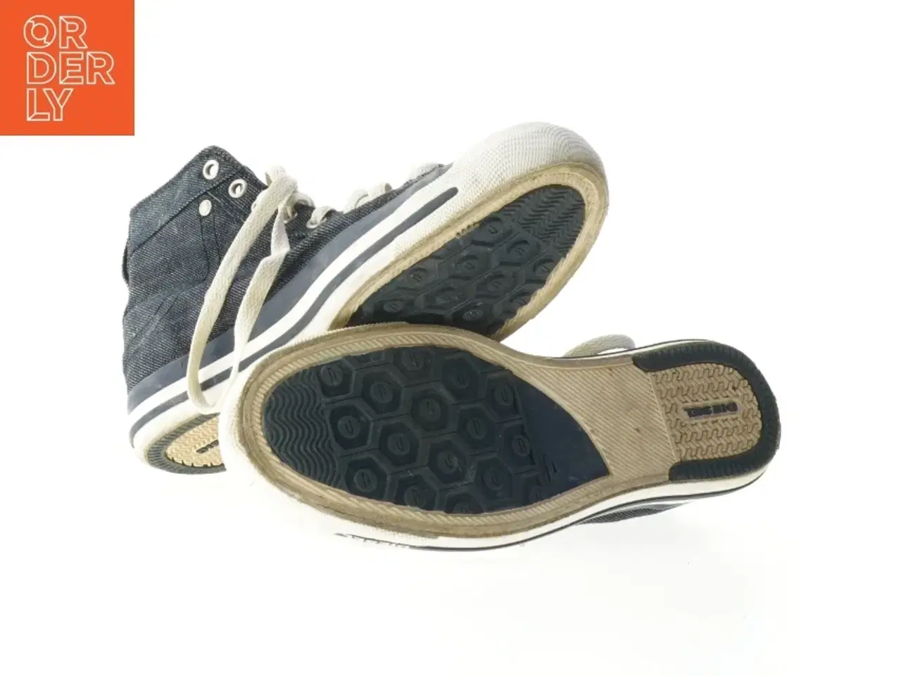 Billede 3 - Diesel denim sneakers fra Diesel (str. 38)