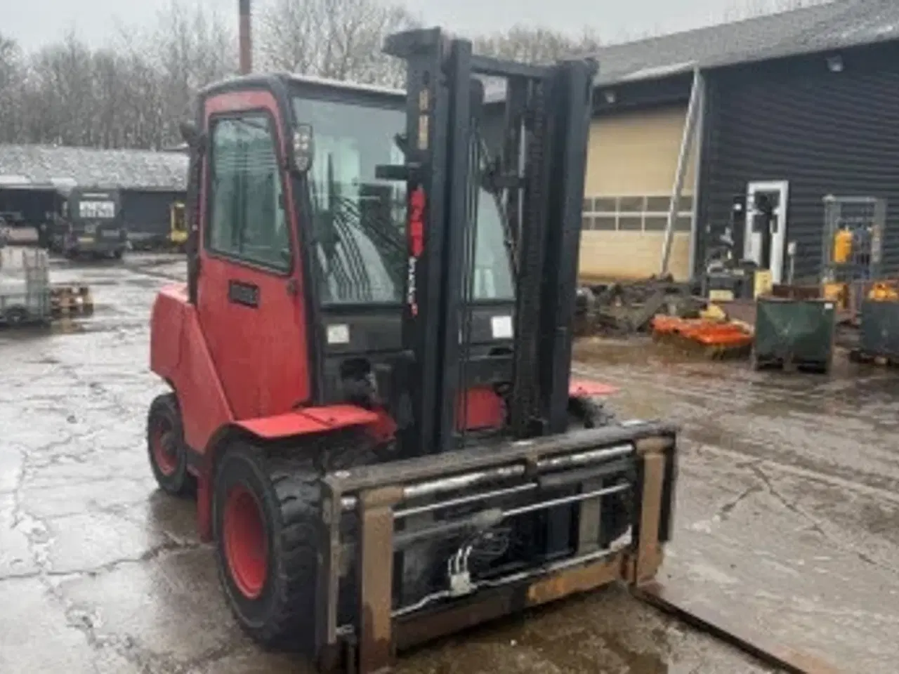 Billede 4 - Gaffeltruck med Tvillinghjul 