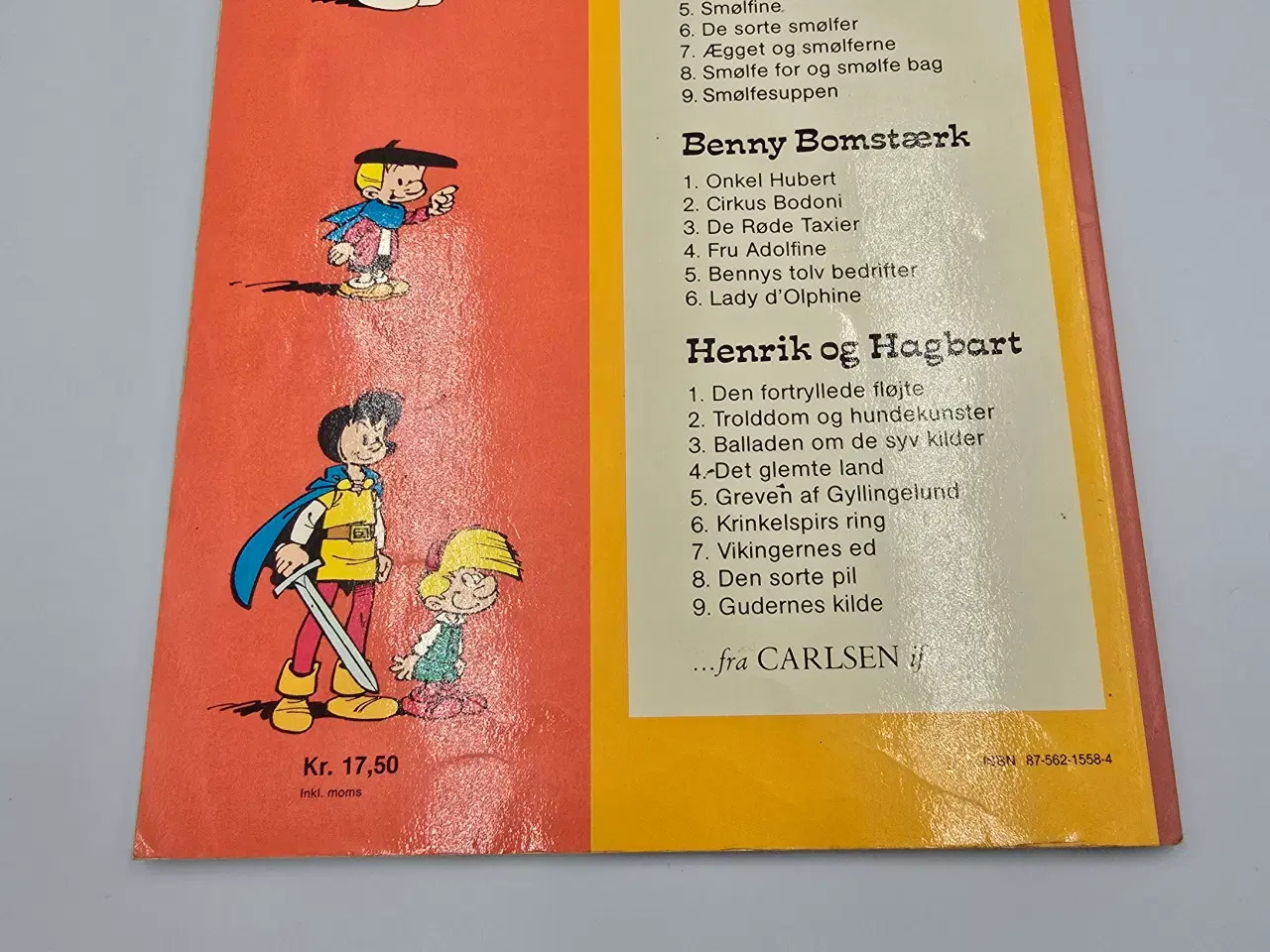 Billede 5 - 4 stk. Smølferne tegneserier sælges samlet