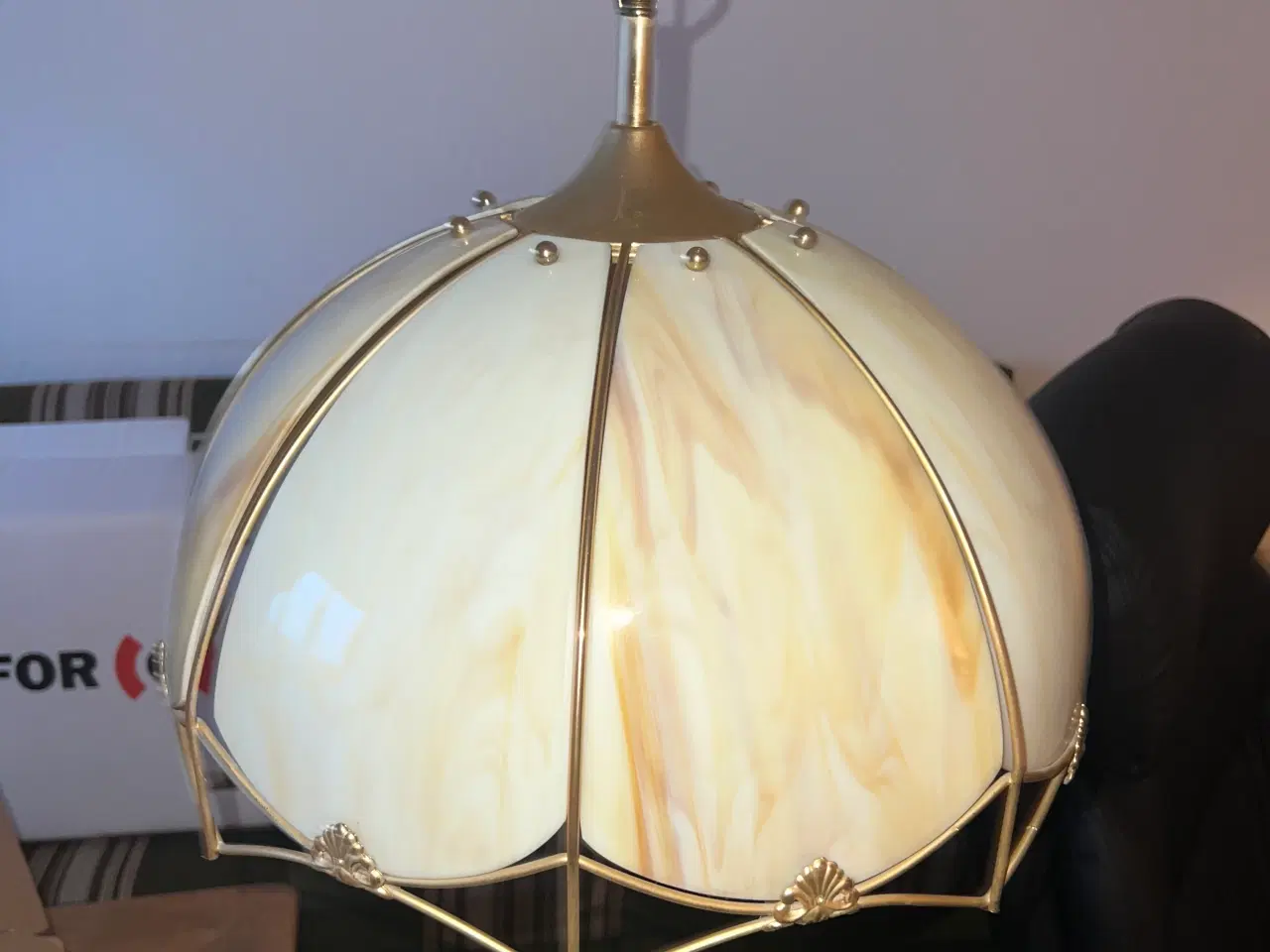 Billede 6 - Glas lampe