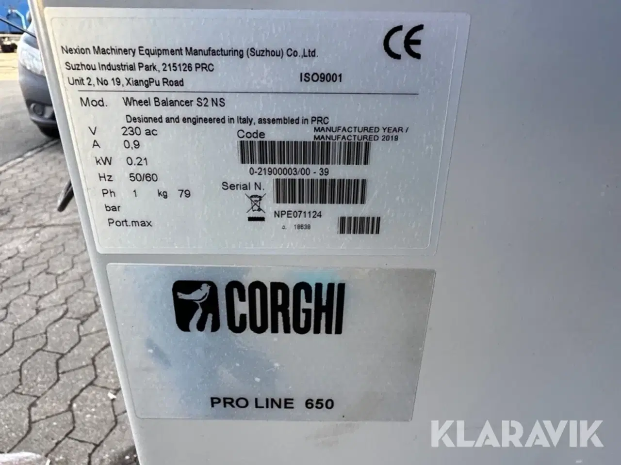 Billede 6 - Hjulbalanceringsmaskine Corghi 650proline