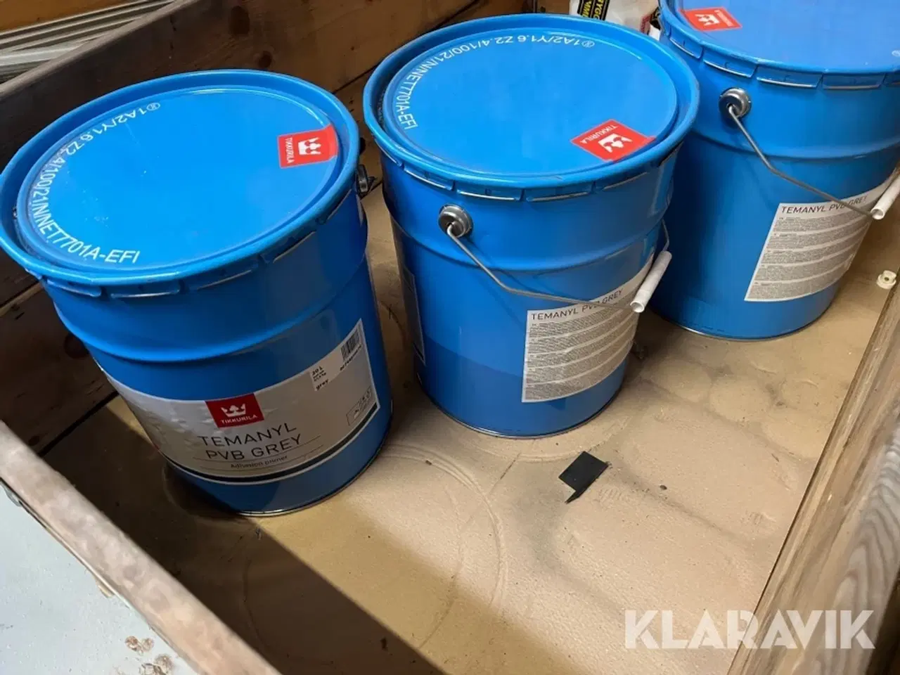 Billede 2 - Maling Tikkurila Temanyl pvb Grey 60L