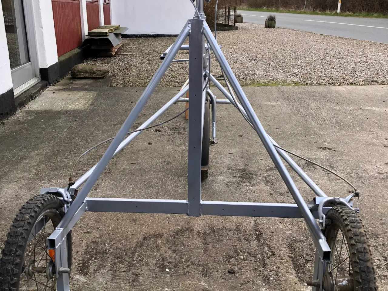 Billede 2 - Hundevogn - 3-hjulet løbevogn