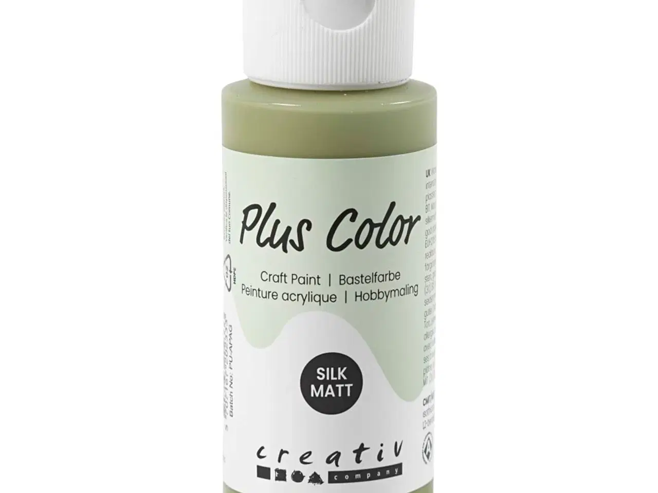 Billede 1 - Plus Color Hobbymaling Eucalyptus 60ml - Hurtigtørrende