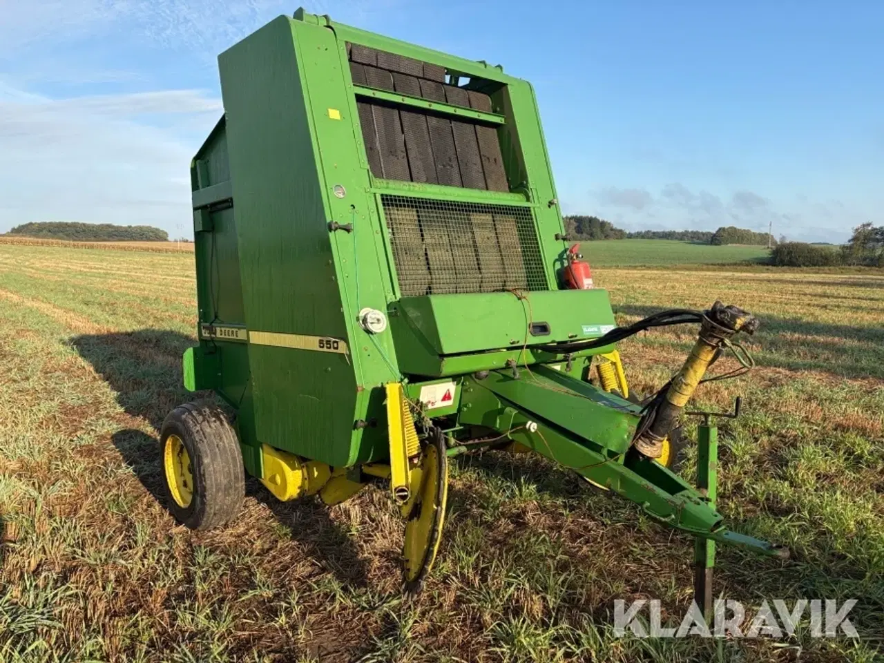 Billede 2 - Ballepresser John Deere 550