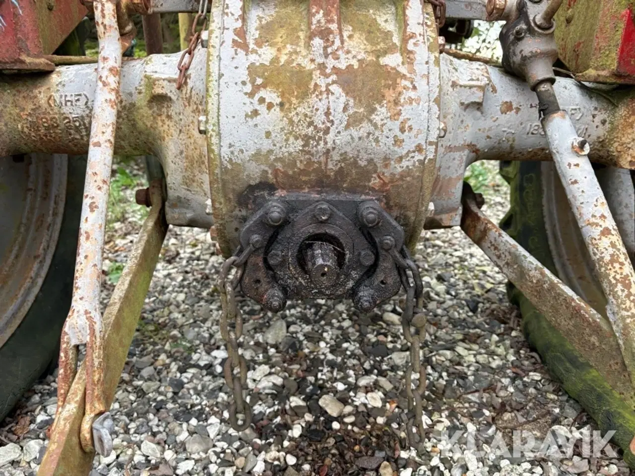 Billede 10 - Veterantraktor Massey-Ferguson 35 guldfugl