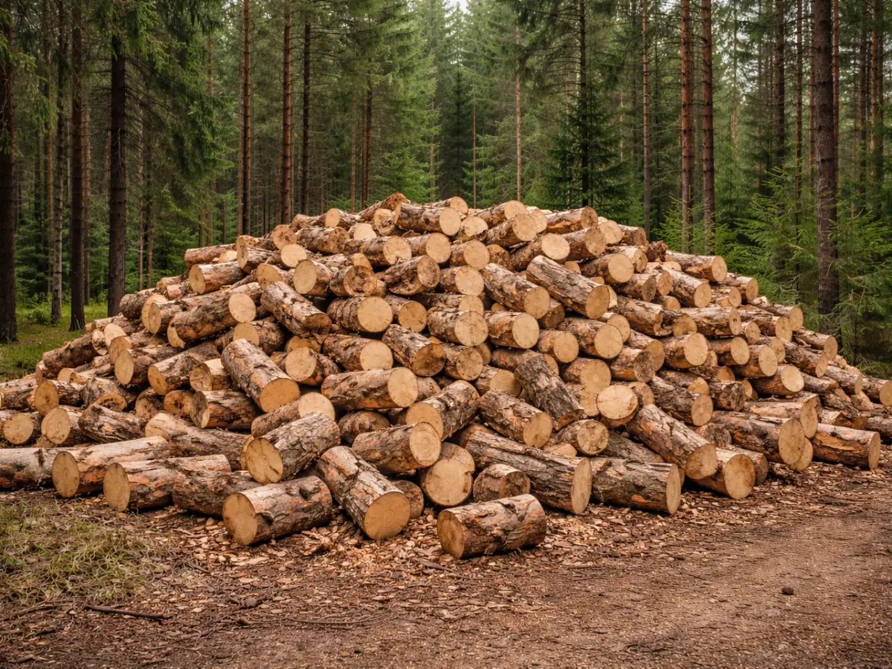 Billede 1 - Gran brænde