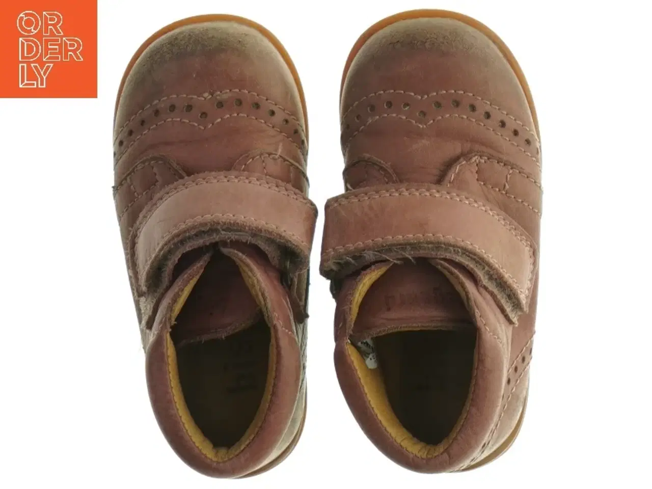 Billede 2 - Rosa børne lædersko