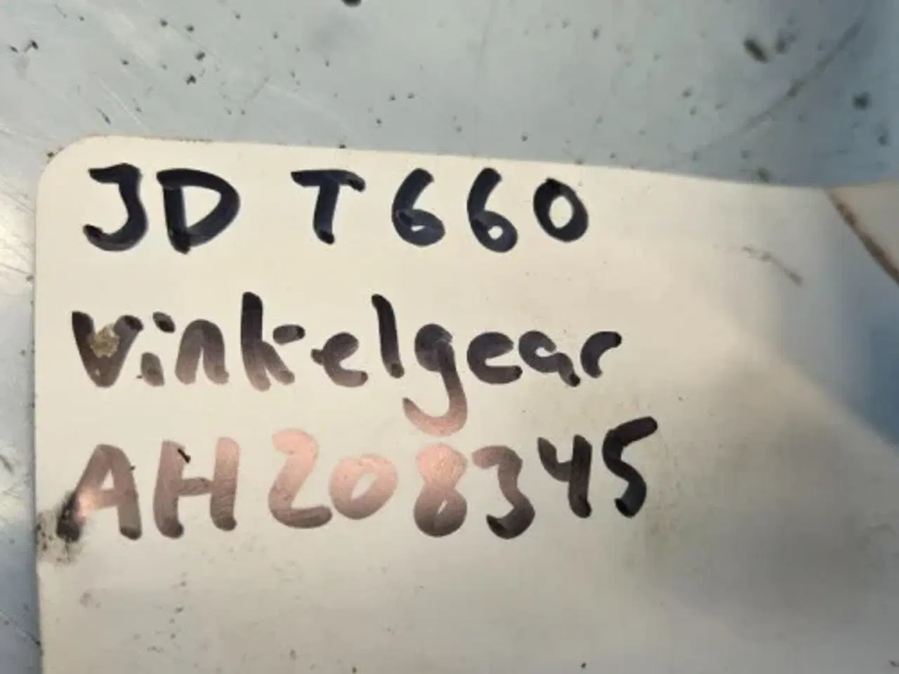 Billede 3 - John Deere T660 Vinkelgear AH208345