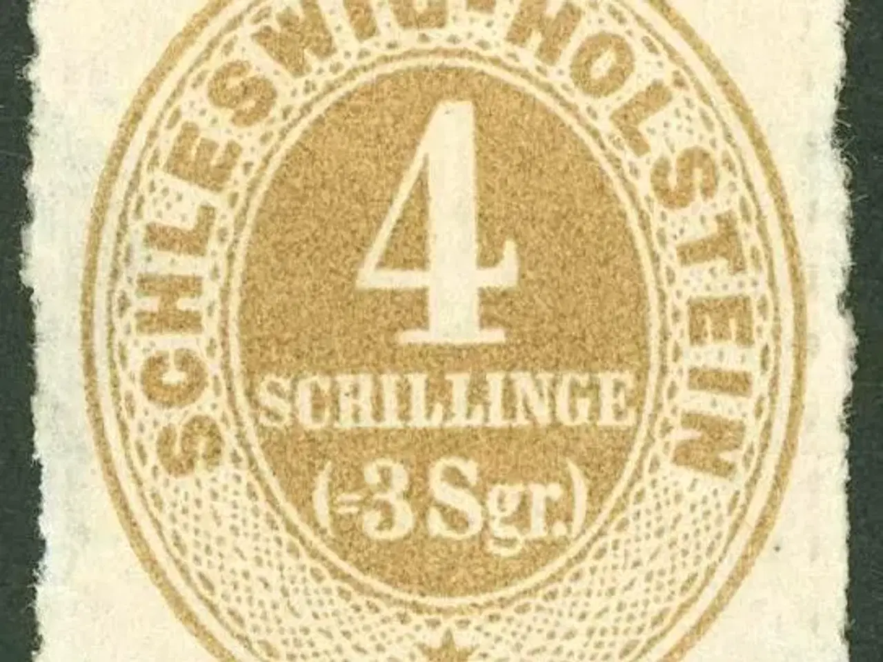 Billede 1 - Schleswig-Holstein 4 Schilling 1865