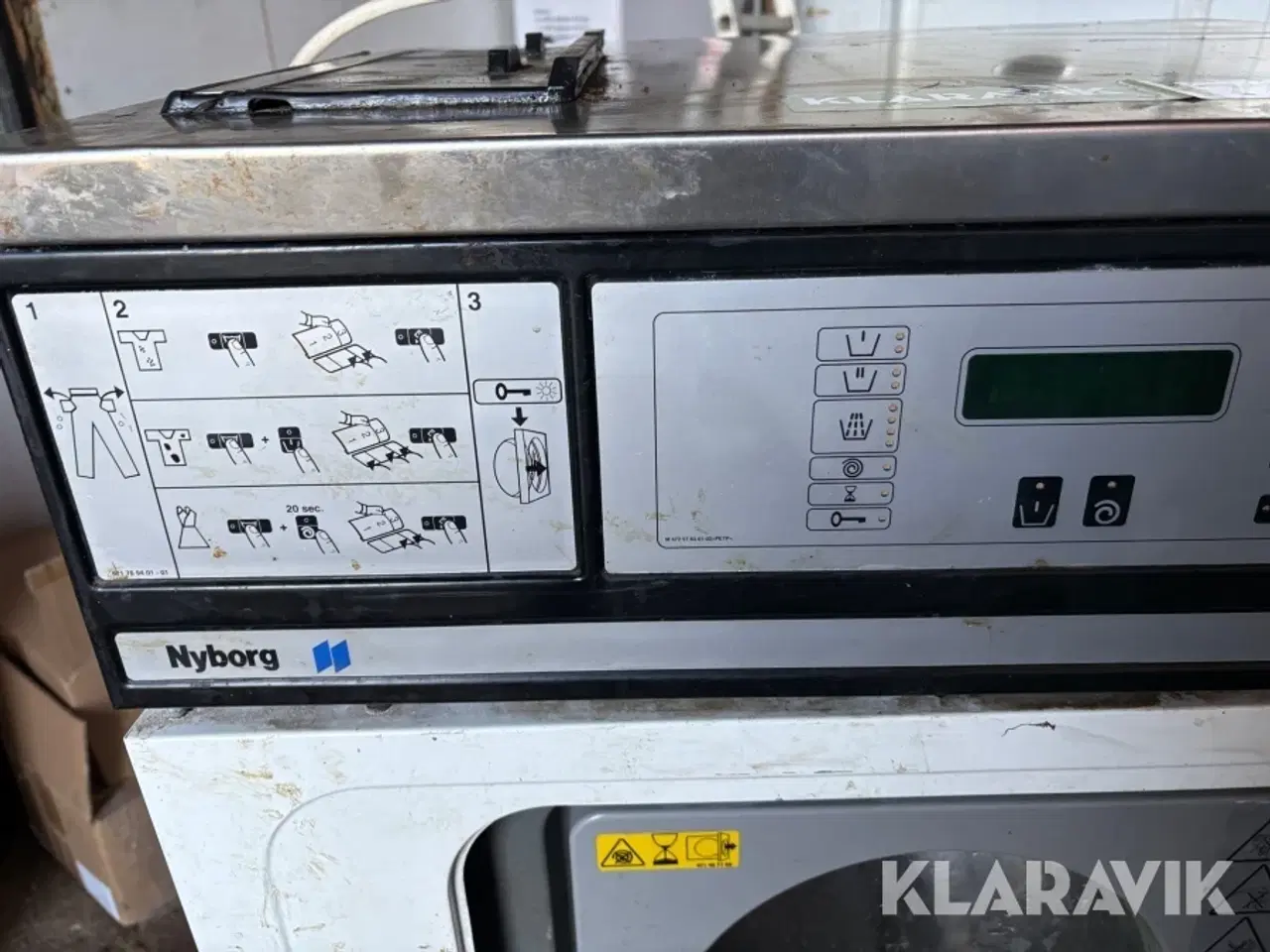 Billede 9 - Industrivaskemaskine 2 styk Nyborg HS265e