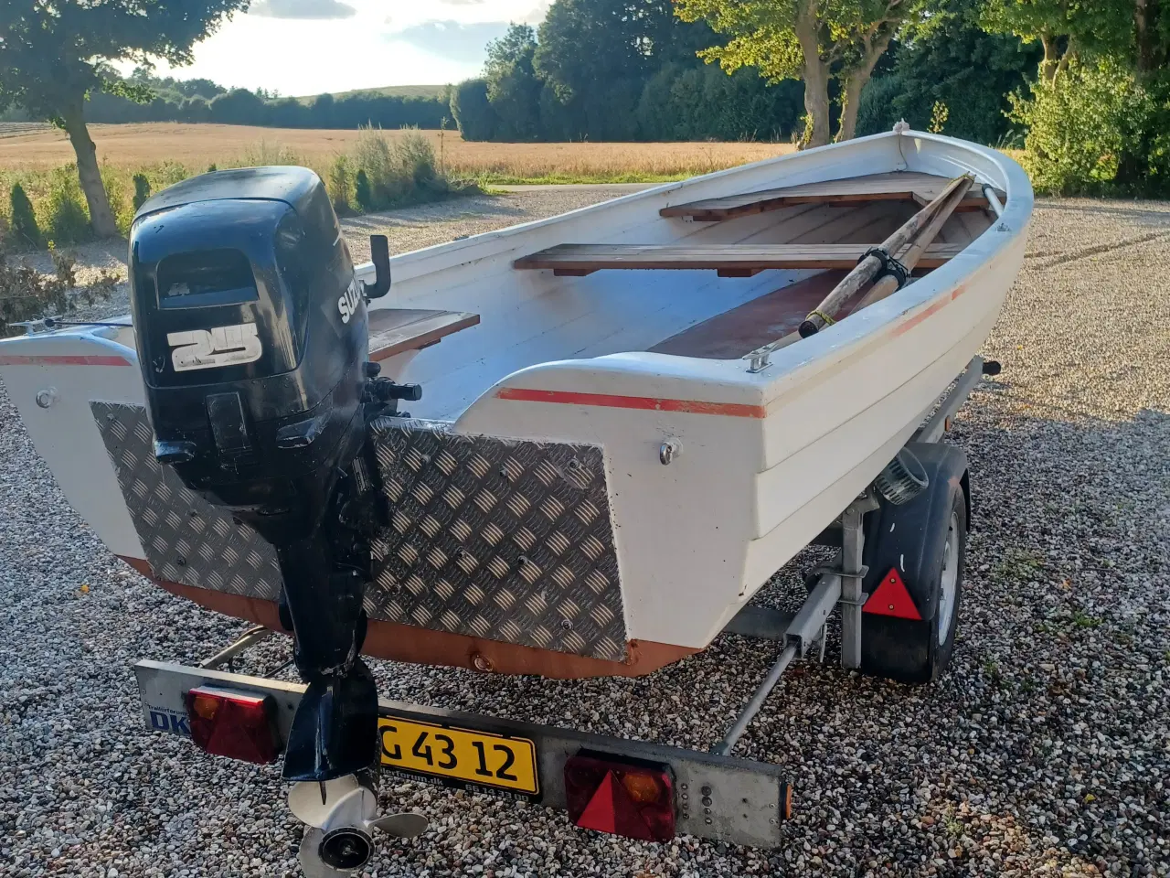 Billede 7 - Jolle med 25 hk motor