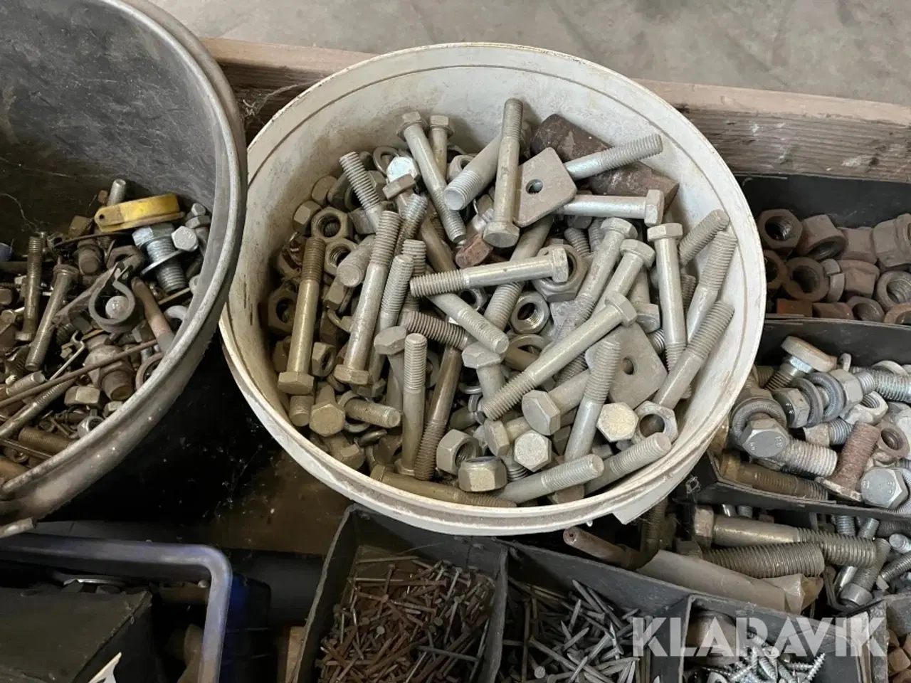 Billede 9 - Bolte, møtrikker, søm og øvrigt