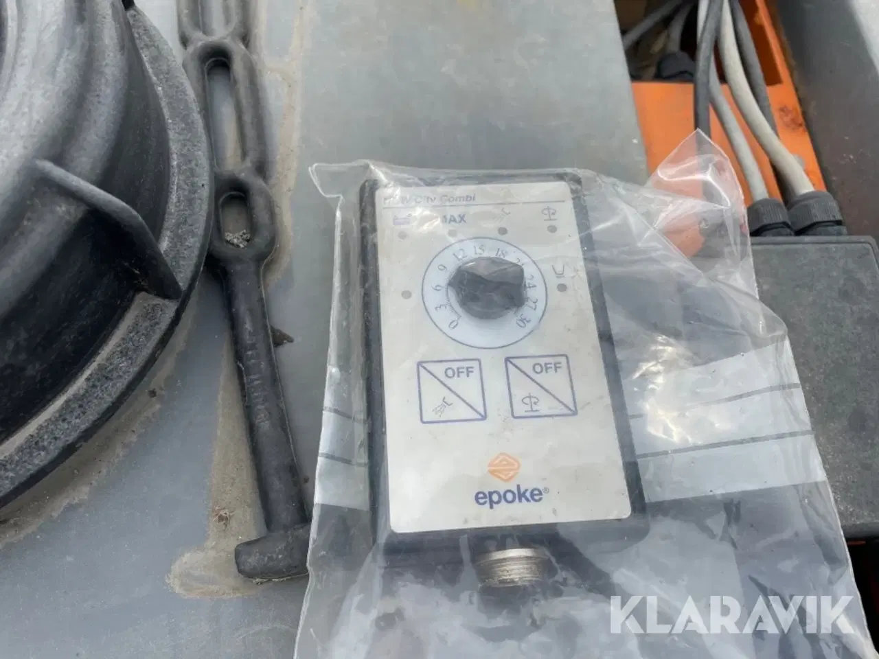 Billede 5 - Epoke SKE 15 salt- og grusspreder til traktor, Epoke SKE 15