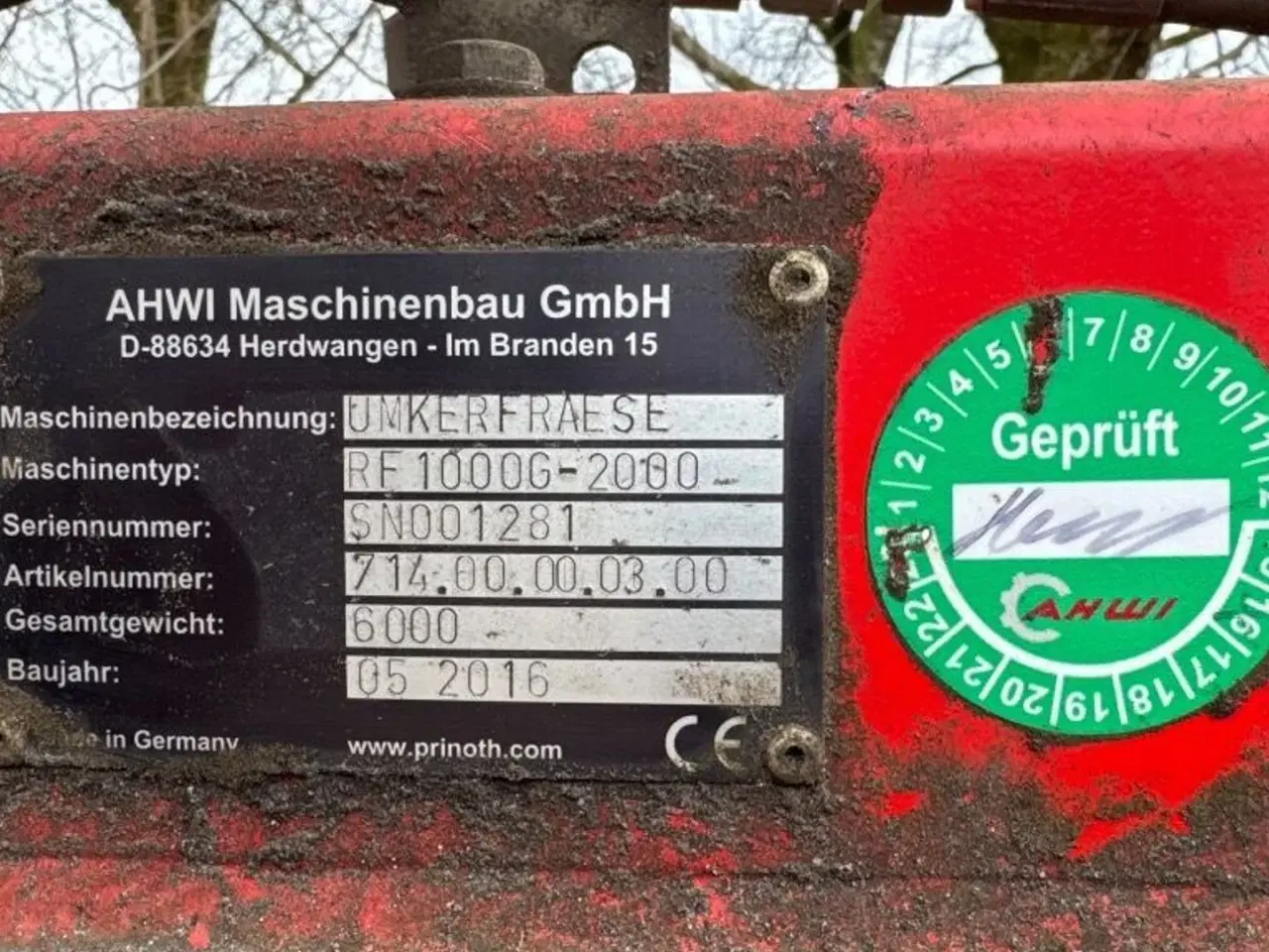 Billede 5 - AHWI RF1000G-2000