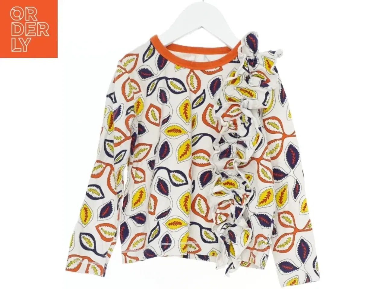 Billede 1 - Langærmet bluse med bladmønster fra Phister & Philina (str. 110)